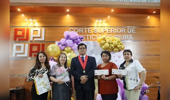 Corte Superior de Justicia de Piura conmemoró el Día de la Madre con emotiva ceremonia