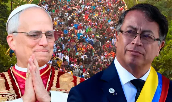 Petro pide a León XIV alzar su voz por los refugiados "humillados" en EE. UU.: "Ojalá sea el gran líder de los pueblos migrantes en el mundo"