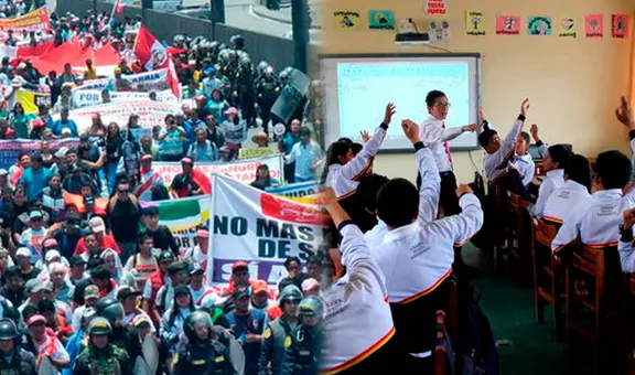 ¿Habrá clases este 14 de mayo durante el paro nacional de transportistas? Esto dice Minedu