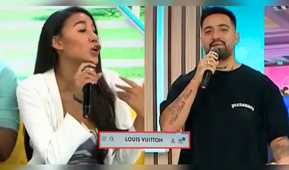 Samahara Lobatón estalla en vivo contra tiktoker que la acusó a ella y a Melissa Klug de usar marcas fake: "Te estás confundiendo"