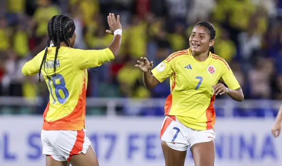 Durísima derrota de Perú en su debut en el hexagonal final: cayó 3 a 0 ante Colombia por el Sudamericano femenino Sub-17