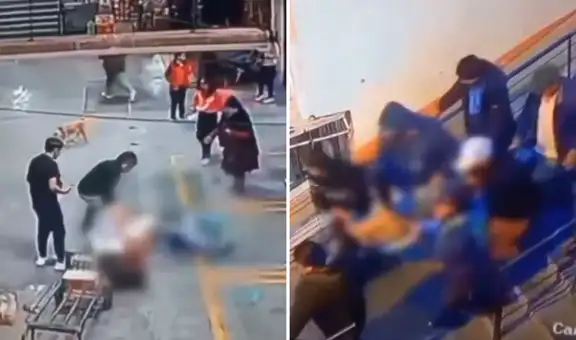 La Oroya: obrero sufre aparatosa caída desde el techo de un mercado y ahora lucha por su vida