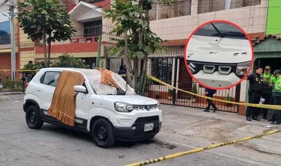 Sicarios asesinan a dos personas dentro de un auto con más de 30 disparos en el Callao