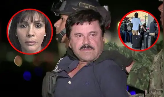 Exesposa y familiares de 'El Chapo' se entregan voluntariamente al FBI luego de cruzar la frontera de EEUU