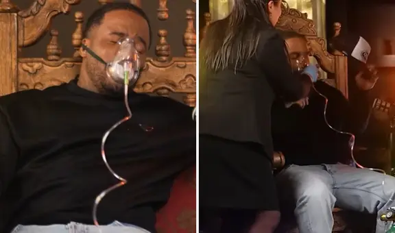 Jefferson Farfán se descompensó en plena entrevista con Christian Cueva: fue auxiliado con oxígeno