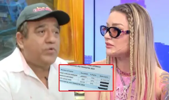 Carlos Rincón, compositor de 'Hay niveles', confiesa que recibió S/7.000 por la canción, pero Leslie Shaw lo encara: "Ni un sol"