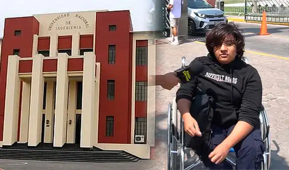 Estudiante de la UNI con discapacidad física cuenta su emotiva historia y revela: "Construyeron una rampa para mí"