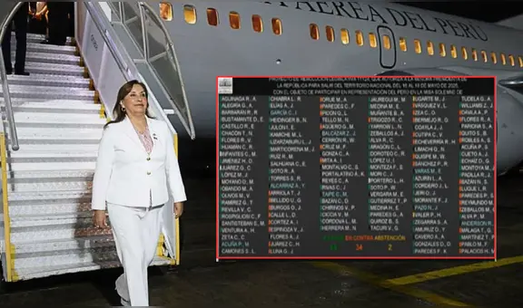 Congreso aprueba viaje de Dina Boluarte al Vaticano con votos de Fuerza Popular, APP y Renovación: así votaron las bancadas