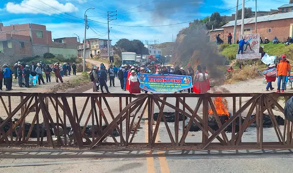 "¡El pueblo se levantó!": regiones del norte y sur presentes en paro contra gobierno de Dina Boluarte