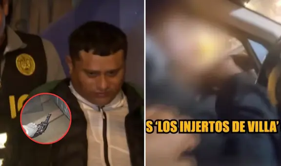 Caen "Los Injertos" en Villa El Salvador: PNP capturó a presuntos miembros implicados en extorsión a colectiveros