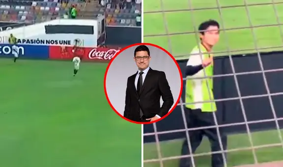 Periodista ecuatoriano protestó por 'viveza' del recogebolas en el gol de Universitario: "Habían prohibido eso"