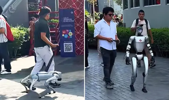 Universitario pasea su perro robot en la UPC y usuarios bromean: "Ni Elon Musk tiene esa tecnología"