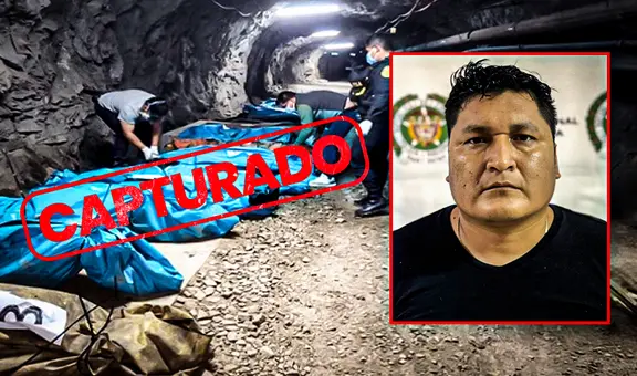 Capturan a “Cuchillo”, presunto asesino de mineros en Pataz, en aeropuerto de Colombia