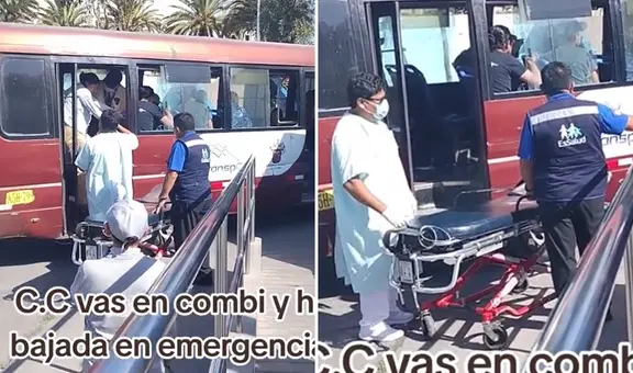 Chofer de bus llevó hasta la puerta de hospital a mujer que sufría una emergencia, pese a que tenía pasajeros: "Eso se llama empatía"