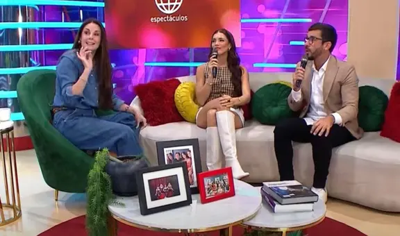 Rebeca Escribens hace pasar incómodo momento a Korina Rivadeneira en vivo y ella reacciona: “¿Qué pasa, oye?”