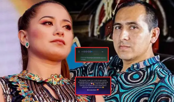 Ana Lucía Urbina comparte mensajes de apoyo de sus fans tras fuertes audios de Edwin Guerrero de Corazón Serrano: "Siempre contigo"