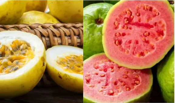 Las frutas con más proteína y antioxidantes en México: guayaba y maracuyá lideran la lista