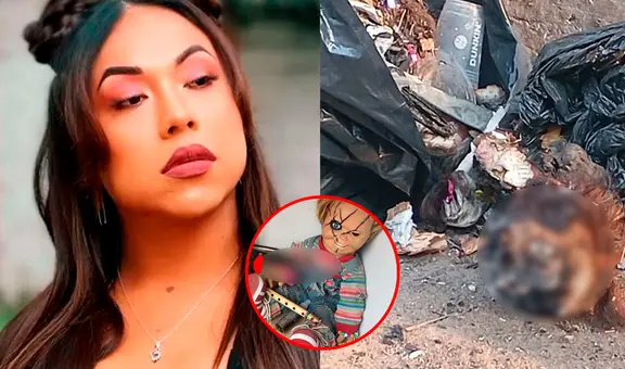 Dayanita impacta al filtrar sorpresiva imagen del altar que construyó con un cráneo humano, muñeco de Chucky y más 'ofrendas'