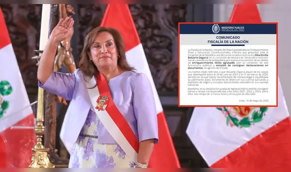 Dina Boluarte suma tercera denuncia constitucional en dos días por presunto enriquecimiento ilícito