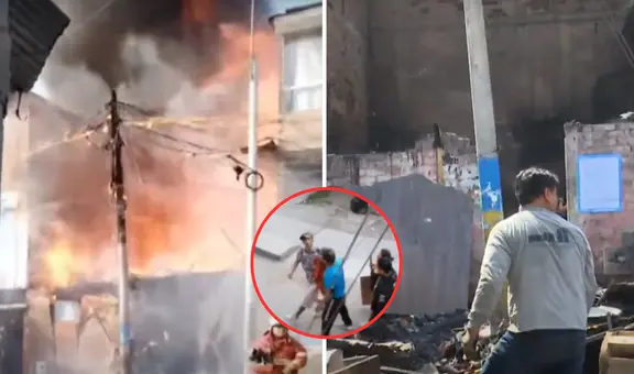 Exrecluso desata incendio en casa de familiares en VES: sujeto anteriormente había amenazado a su madre