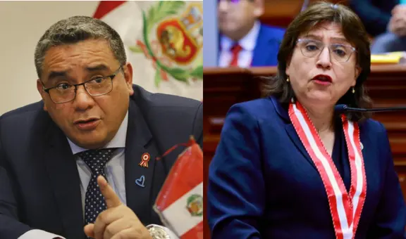 Congreso respalda a Santiváñez y admite su denuncia contra Delia Espinoza para inhabilitarla por 10 años