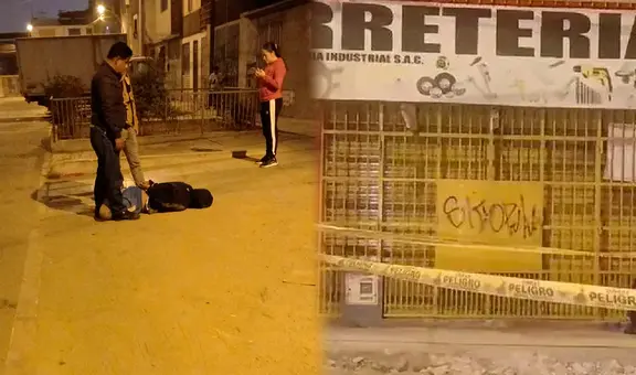 Delincuente herido tras enfrentamiento contra la PNP en Comas: iban a detonar explosivo en ferretería