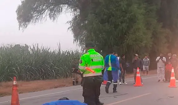 Joven motociclista pierde la vida tras violento choque contra volquete en Trujillo