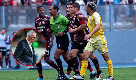 Jorge Fossati y su cruda autocrítica tras derrota de Universitario y perder el liderato: "No hay otro responsable"