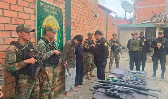 Envían a prisión a dos hombres acusados de robar mineral de mina en Pataz