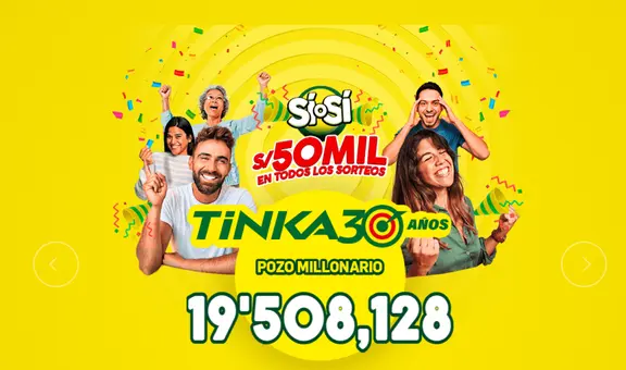 Resultados de La Tinka EN VIVO HOY domingo 18 de mayo: números ganadores, premios y el Pozo Millonario