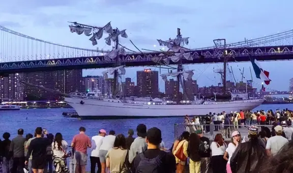 Buque Escuela Cuauhtémoc: 172 cadetes regresan a México, dos permanecen hospitalizados en Nueva York