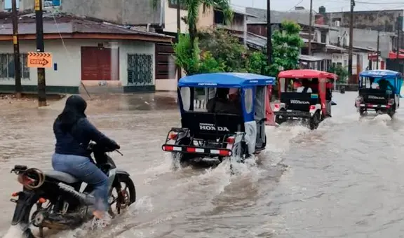 Lluvias moderadas a fuertes previstas en la Selva afectarían a 36 provincias