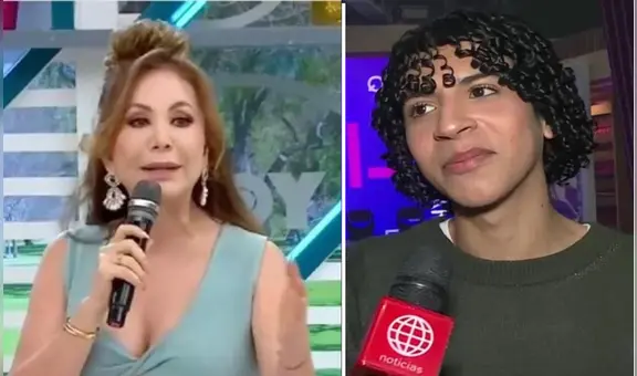 Tiktoker Valentino se burló de Janet Barboza con comentario sobre popularidad: "De la edad de Candela (su abuela) la seguirán"