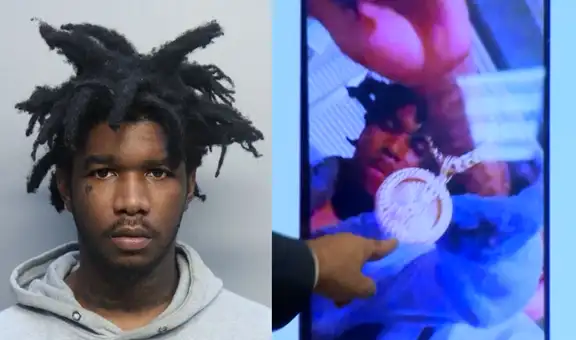 Delincuente en Florida asesina a hombre por una cadena de oro y se toma selfies con la joya robada