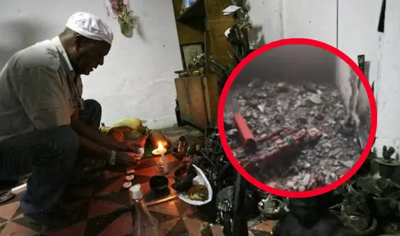Bomberos apagan incendio y hallan restos de rituales en Colombia: es el segundo siniestro vinculado a prácticas de brujería