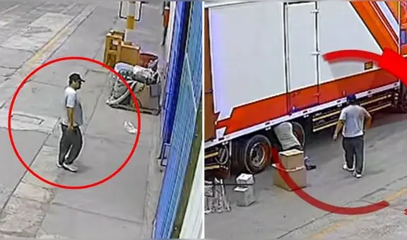 Sin usar armas, un solo hombre robó millonaria encomienda a 10 trabajadores en un almacén de Ate: así operó