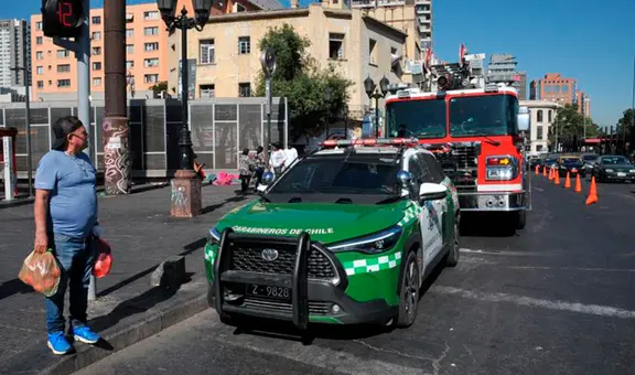 Alerta por fuerte olor a gas en Chile: evacúan edificios en el centro de Santiago