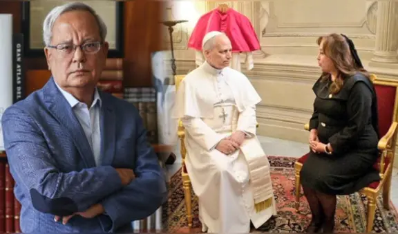 César Hildebrandt sobre reunión de Dina Boluarte y el Papa León XIV: "10 minutos, (…) ahí donde se cambia de ropa"