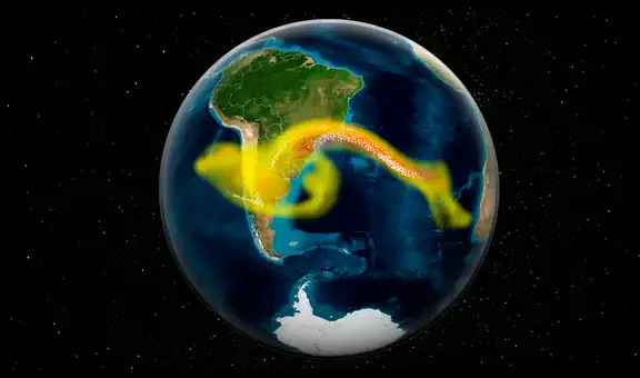 Los volcanes están enviando señales secretas a través de los árboles y pueden observarse desde el espacio con sensores satelitales