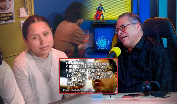 Phillip Butters es confrontado por decir que patearía lesbianas y homosexuales, pero no admite lo que dijo: "Yo no he dicho eso"