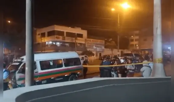 Niño muere tras ataque a balazos contra combi frente al hospital Materno Infantil, en Independencia
