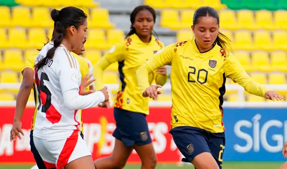 Perú cayó goleado 4-1 contra Ecuador y quedó eliminado del Sudamericano femenino sub-17