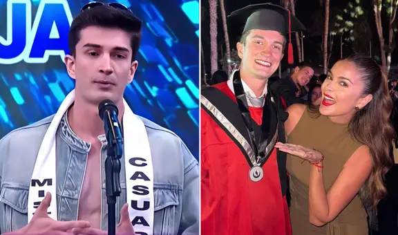 Hermano de Laura Spoya sorprende en certamen de belleza y busca representar al Perú en Mister Model International