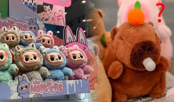 Llaveros de felpa ‘The Monsters’ se vuelven virales en Perú: ¿desplazarán a los populares capibaras?