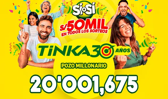 Resultados de La Tinka EN VIVO HOY miércoles 21 de mayo: números ganadores, premios y el Pozo Millonario