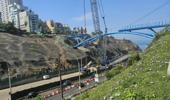 Bajada Armendáriz cerrará este viernes por obras del puente turístico entre Miraflores y Barranco