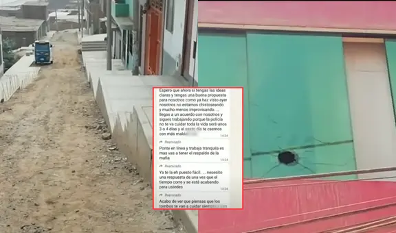 Extorsionadores balean casa de vendedor de comida en Ate y le exigen S/25.000: "La policía no te cuidará"