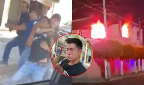Misael, el joven mexicano que fue brutalmente agredido por negociantes: vecinos quemaron auto, negocio y casa de los agresores
