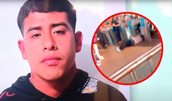 Cae 'Bayron', acusado de asesinar por S/4.000 a tarjetero en la estación La Cultura de la Línea 1 del Metro de Lima