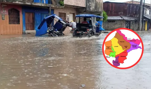 Pseudofriaje golpea Loreto: Senamhi alerta sobre lluvias intensas y vientos fuertes en la región